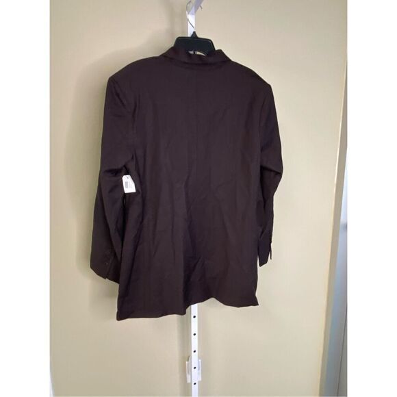 Envelope 1976 NWT Bahamas Blazer in Dark Brown Size FR 42/ US XL - Picture 4 of 10